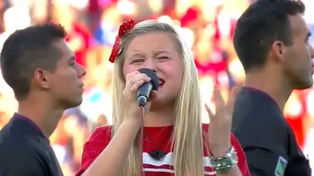 USA, Nationallåten, Fotboll